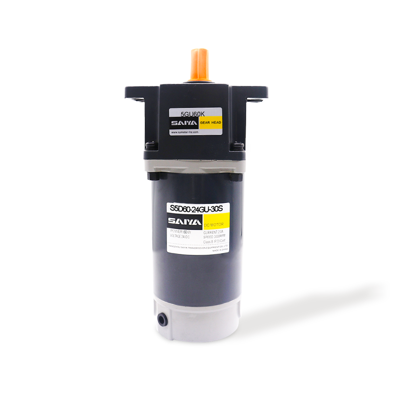 Motores de engrenagem DC de escova de 60w